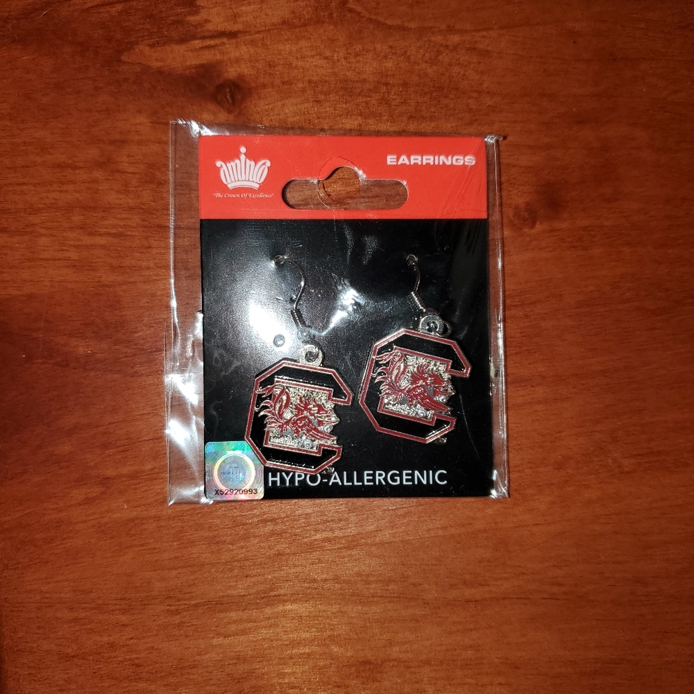 Carolina Gamecocks Earrings
